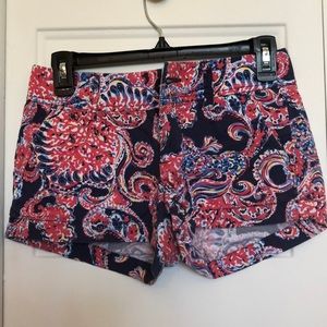 Lilly Pulitzer shorts size 00